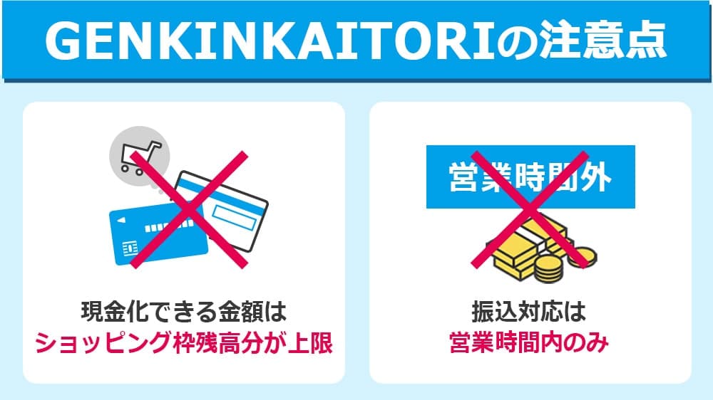 GENKINKA ITORIを利用するときの注意点・不安要素